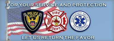 first responders return the favor